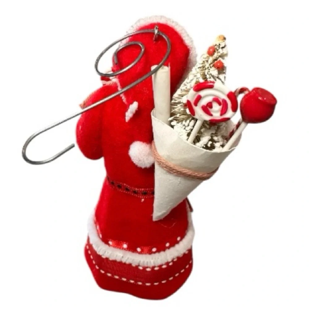 Hallmark Keepsake Ornament 2011 Father Christmas Santa #8 Series Red Suit Candy